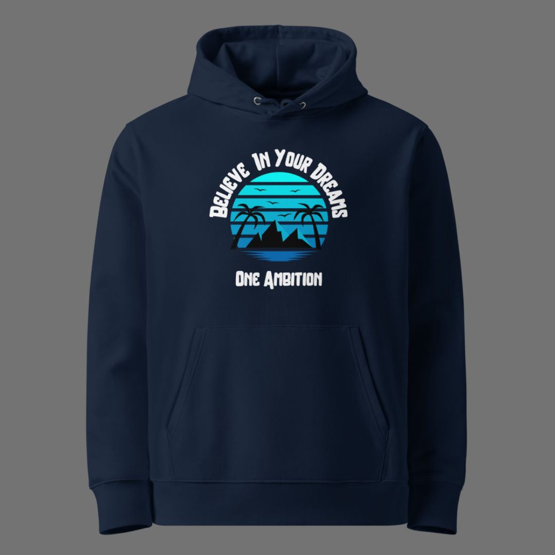 Sweat à capuche coton bio DREAMS - Unisexe