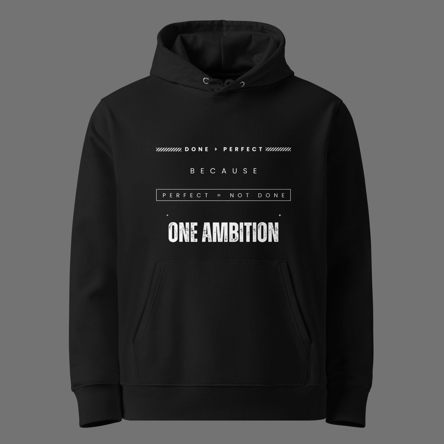 Sweat à capuche coton bio DONE - Unisexe