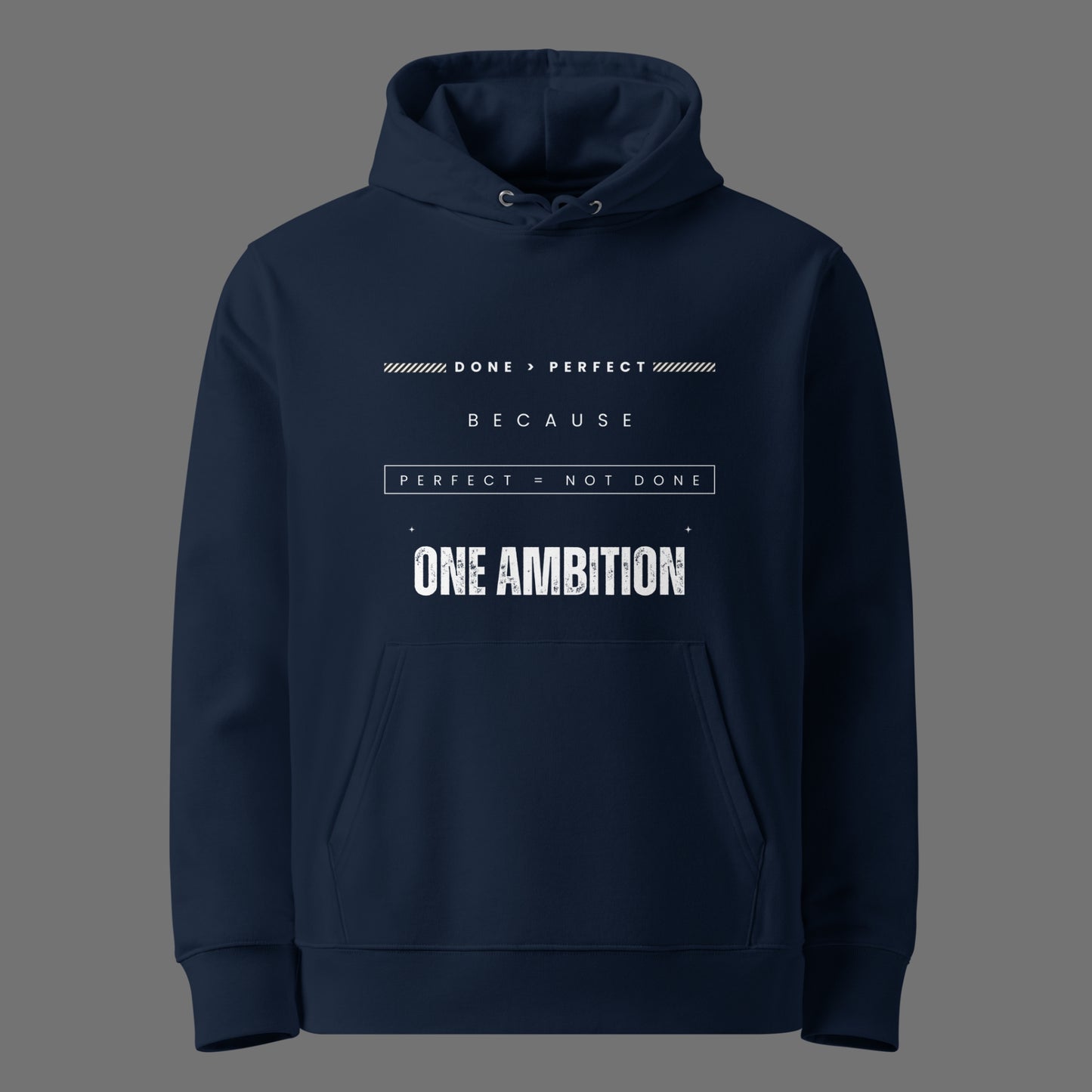 Sweat à capuche coton bio DONE - Unisexe