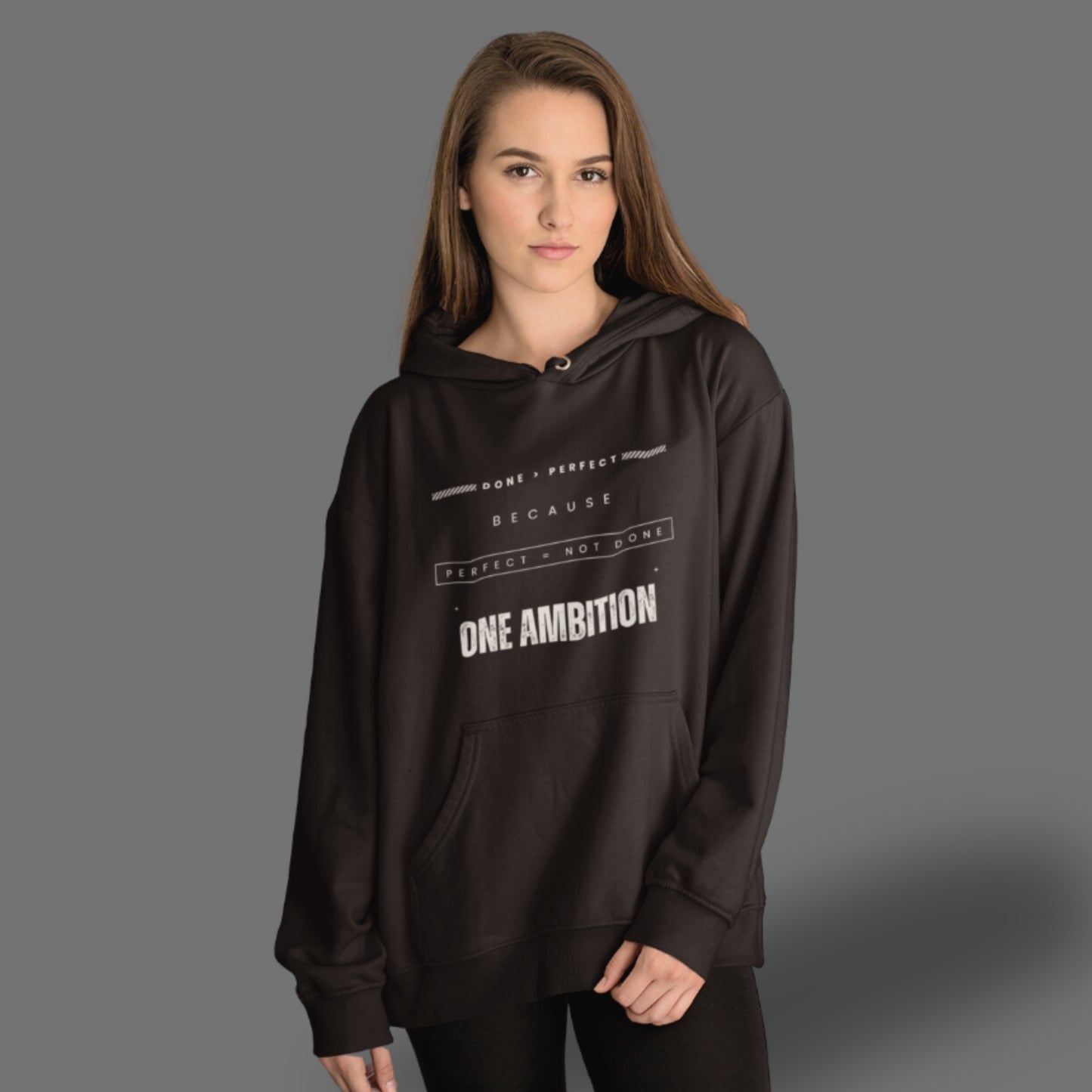 Sweat à capuche coton bio DONE - Unisexe