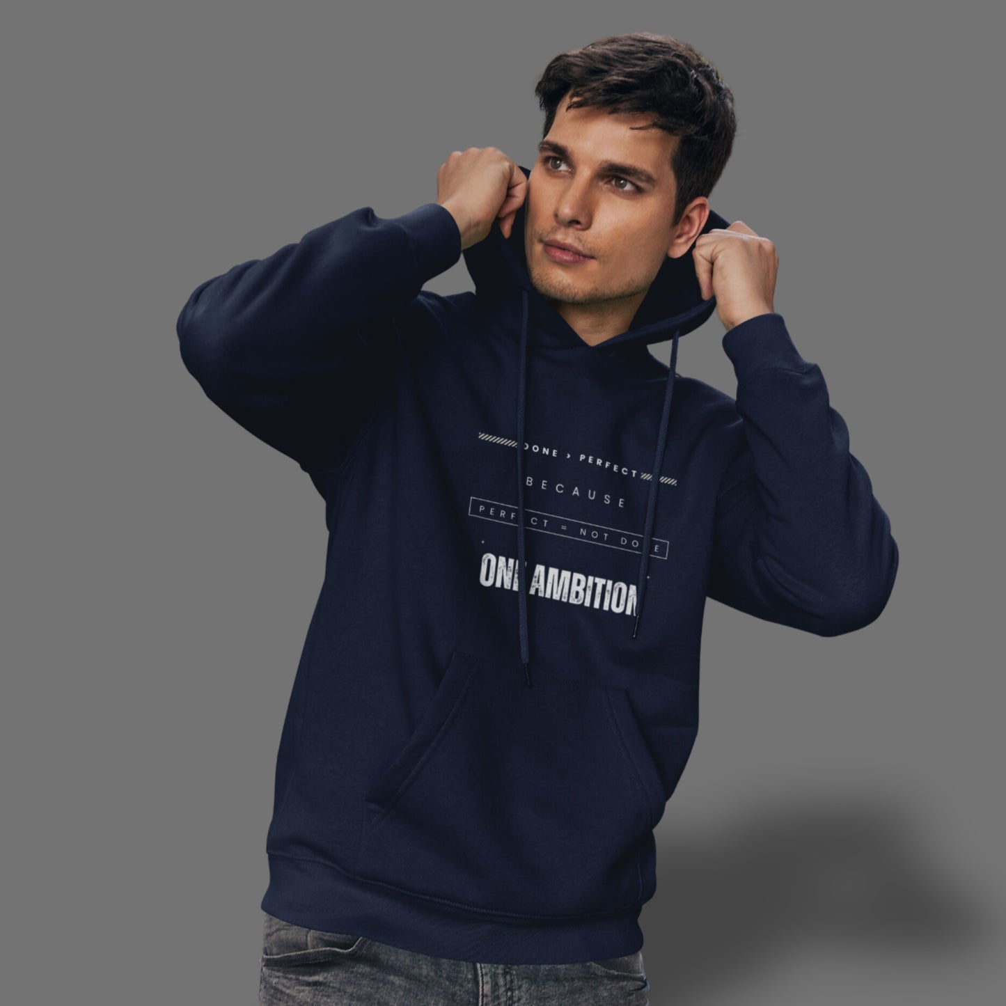 Sweat à capuche coton bio DONE - Unisexe