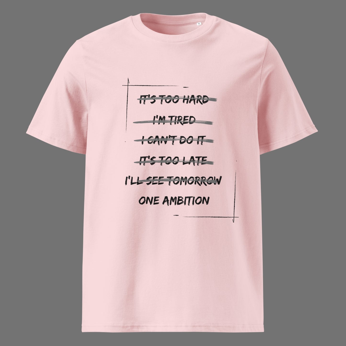 T-shirt unisexe coton bio LET'S GO LIGHT