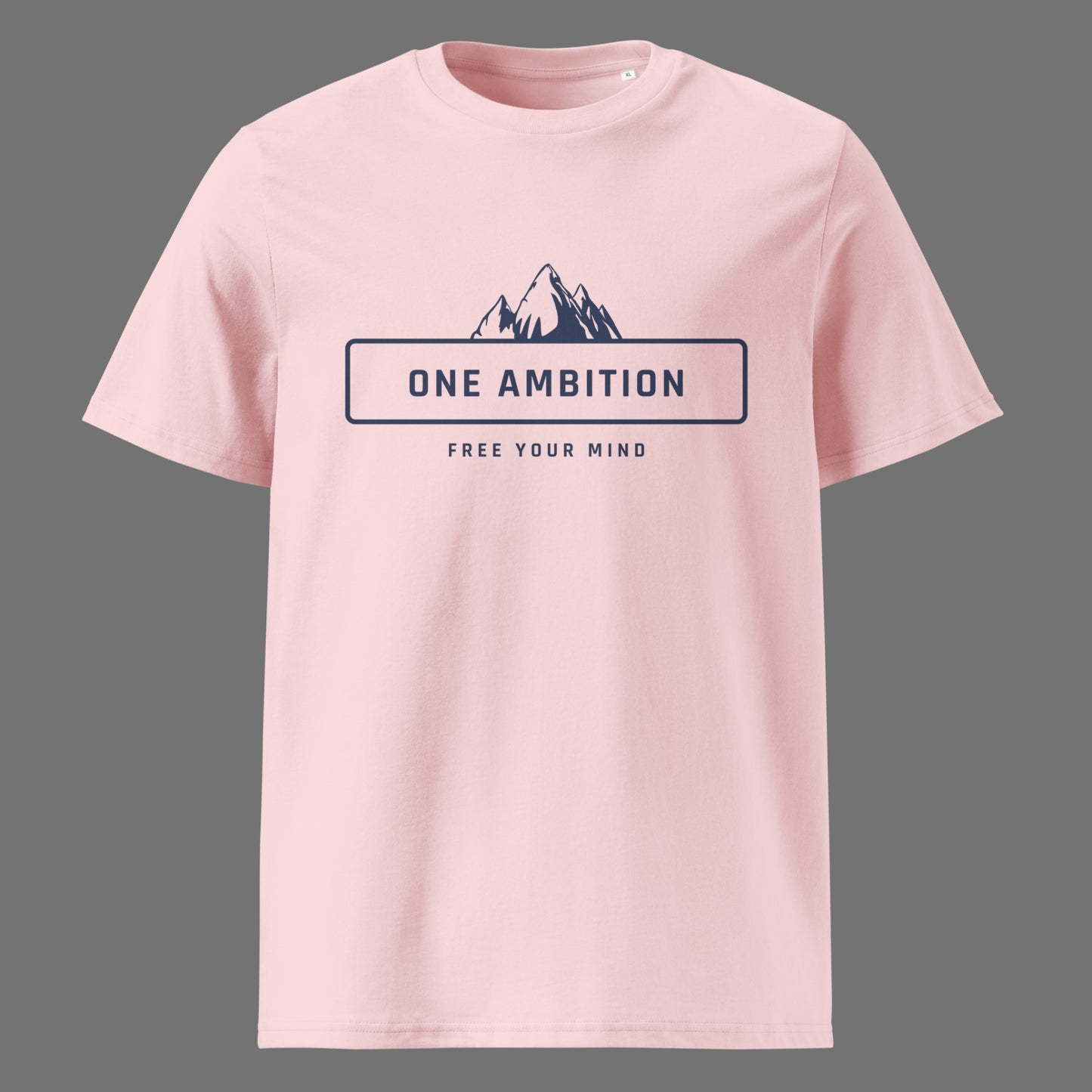 T-shirt unisexe coton bio ONE AMBITION LIGHT