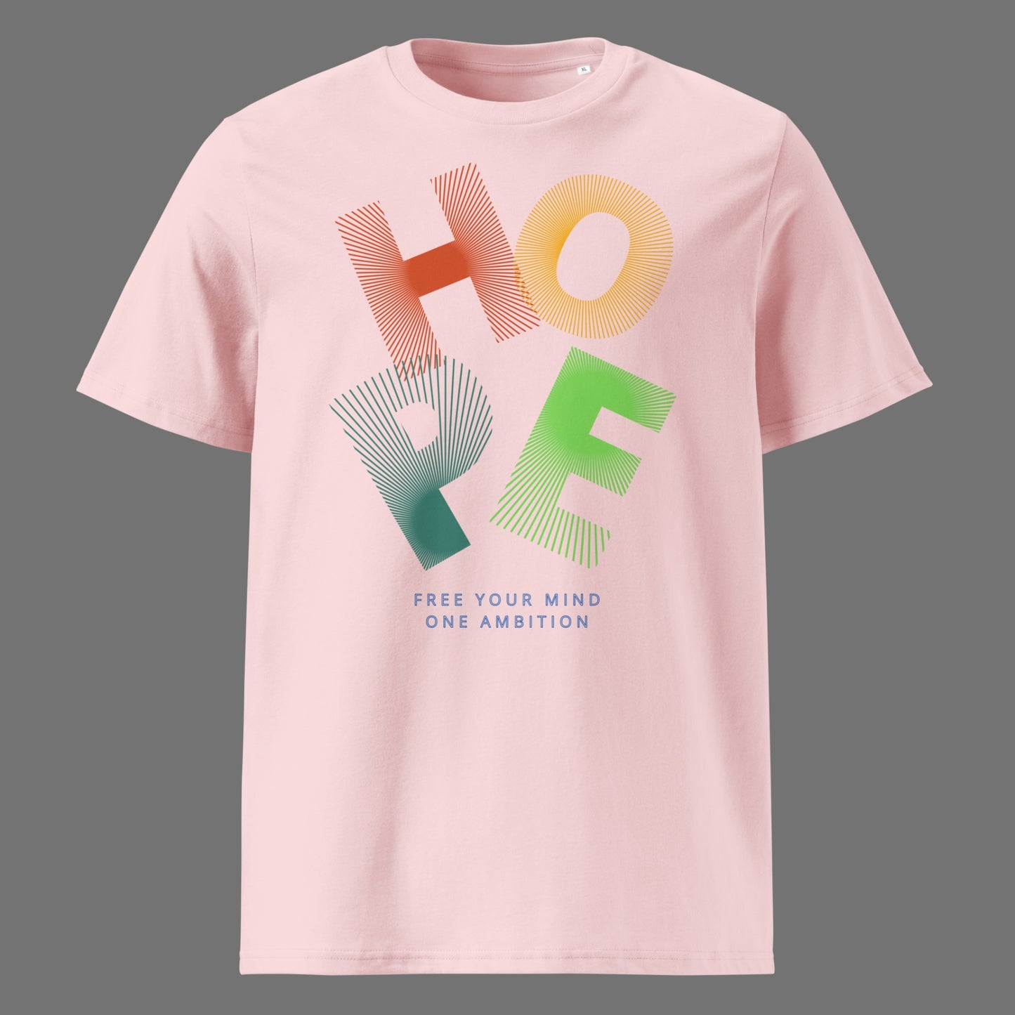 T-shirt unisexe coton bio HOPE LIGHT