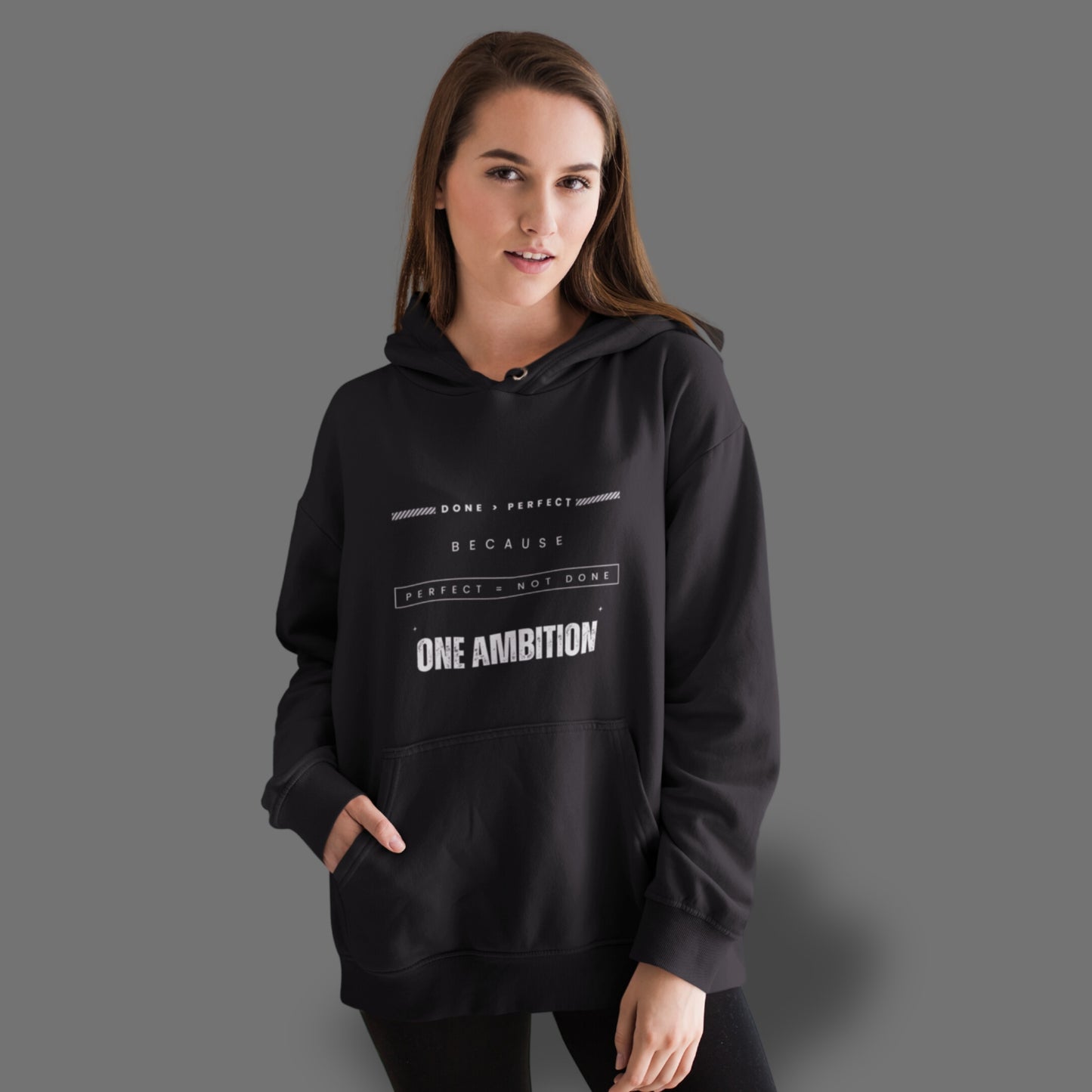 Sweat à capuche coton bio DONE - Unisexe