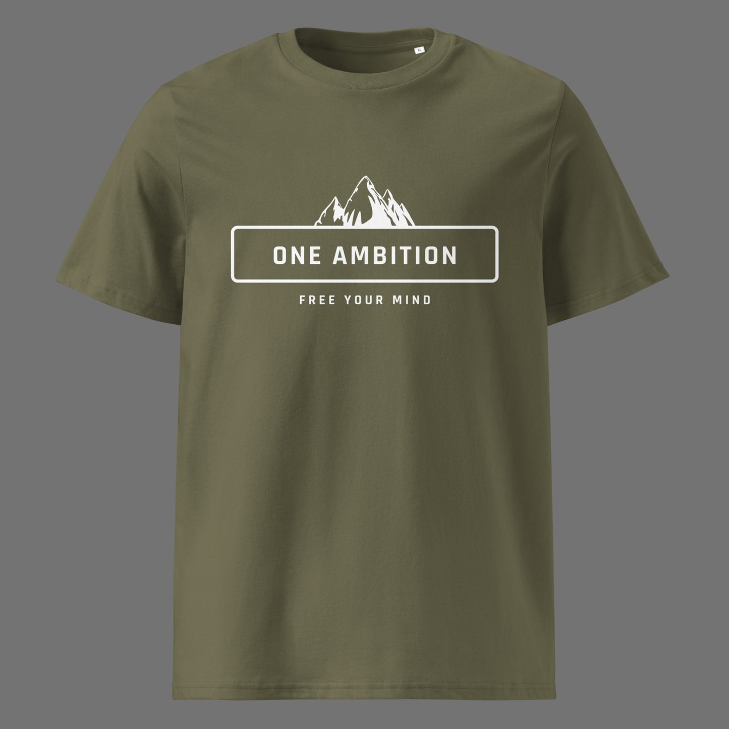 T-shirt unisexe coton bio ONE AMBITION