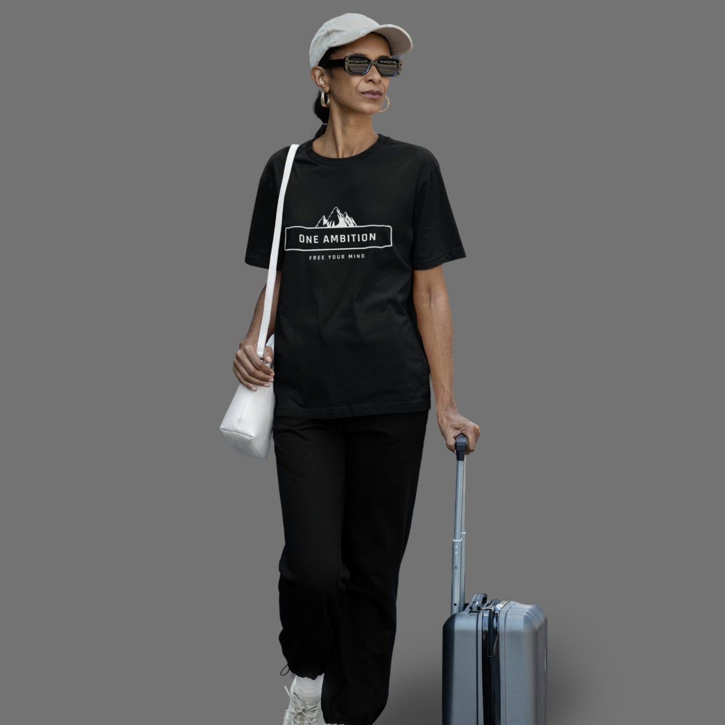T-shirt unisexe coton bio ONE AMBITION