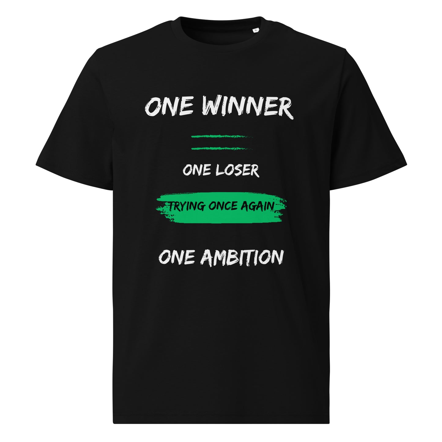 T-shirt unisexe coton bio WINNER