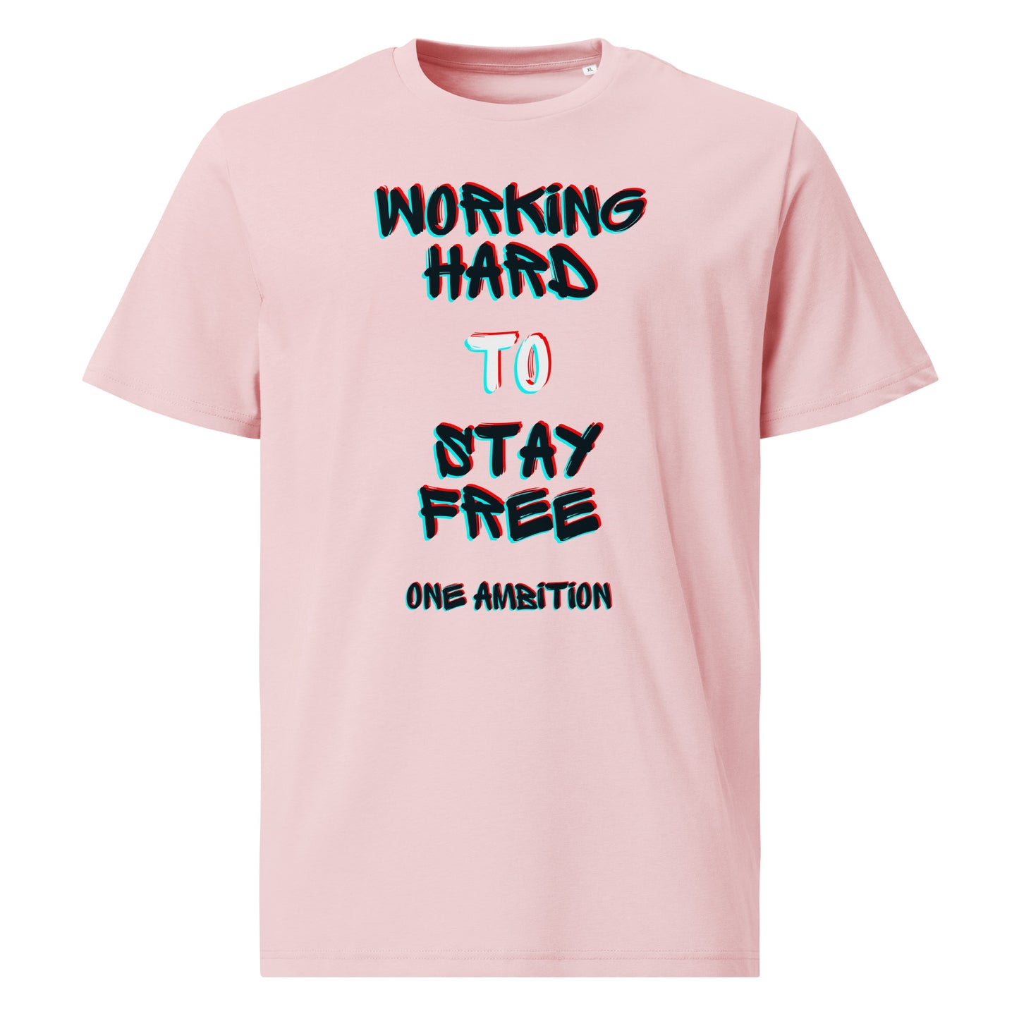 T-shirt unisexe coton bio WORKING HARD LIGHT