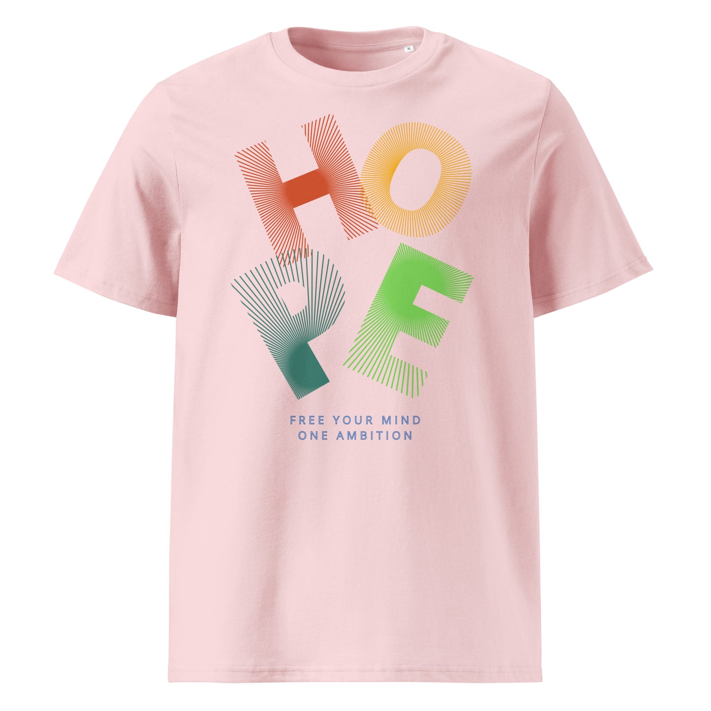 T-shirt unisexe coton bio HOPE LIGHT