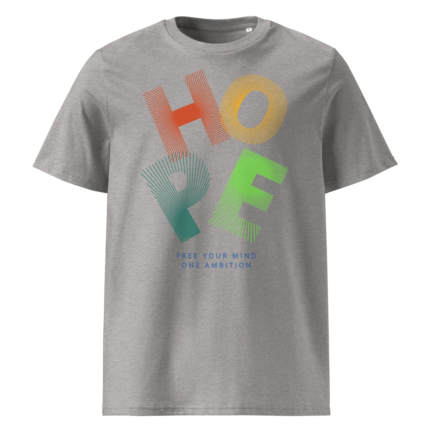 T-shirt unisexe coton bio HOPE LIGHT