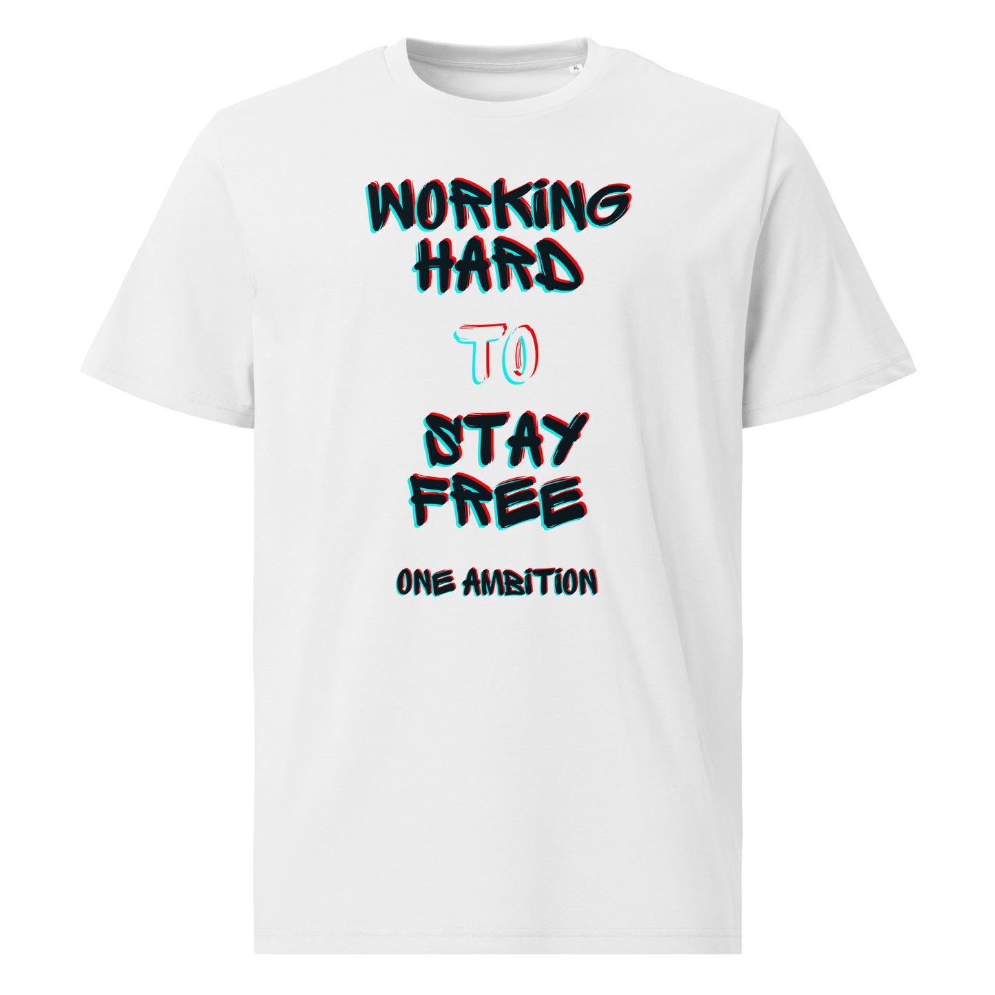 T-shirt unisexe coton bio WORKING HARD LIGHT