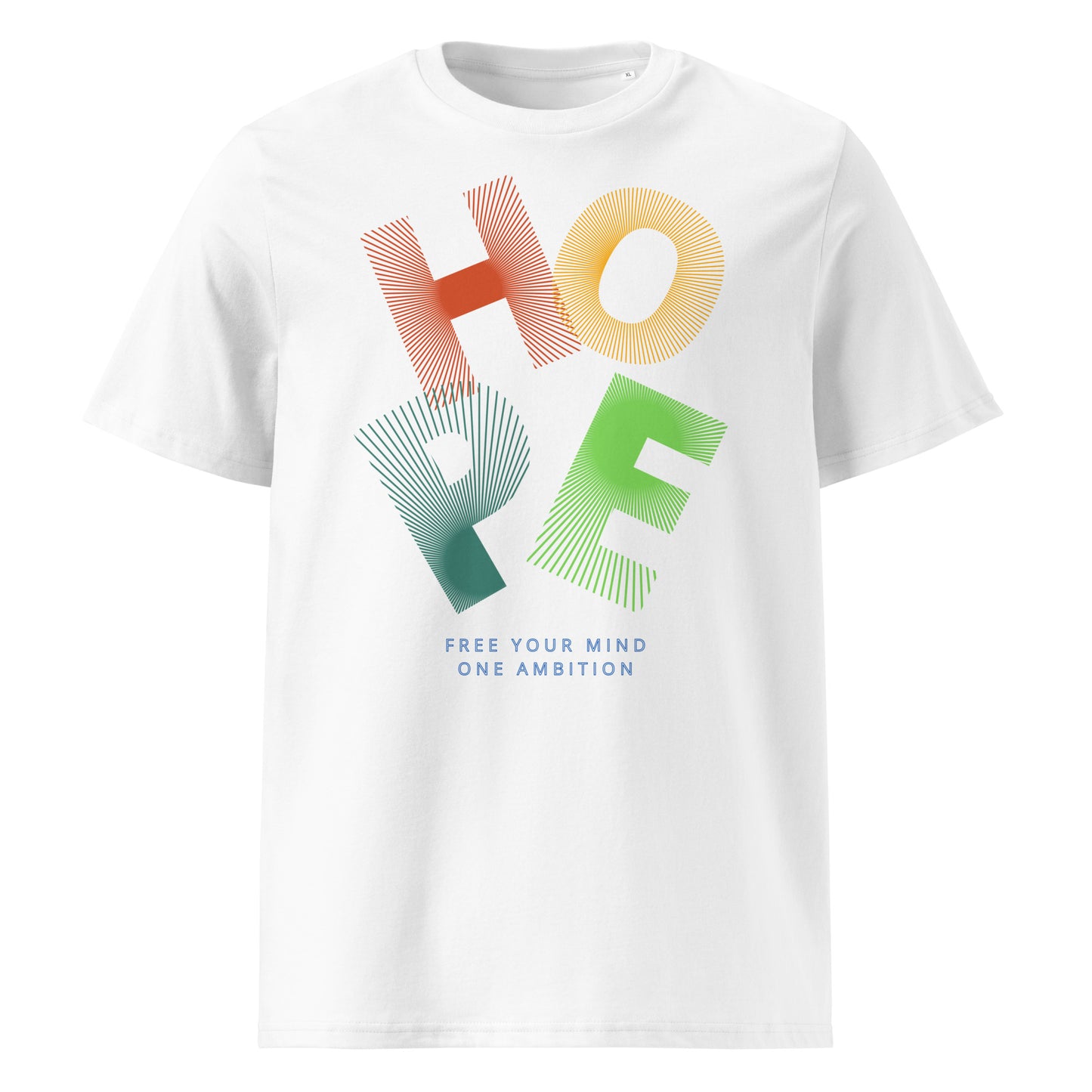 T-shirt unisexe coton bio HOPE LIGHT