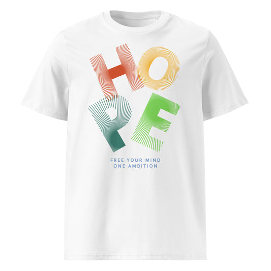 T-shirt unisexe coton bio HOPE LIGHT