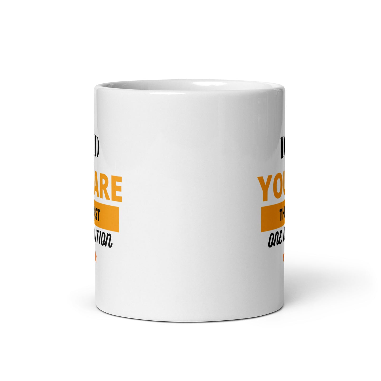 Mug Blanc Brillant DAD THE BEST