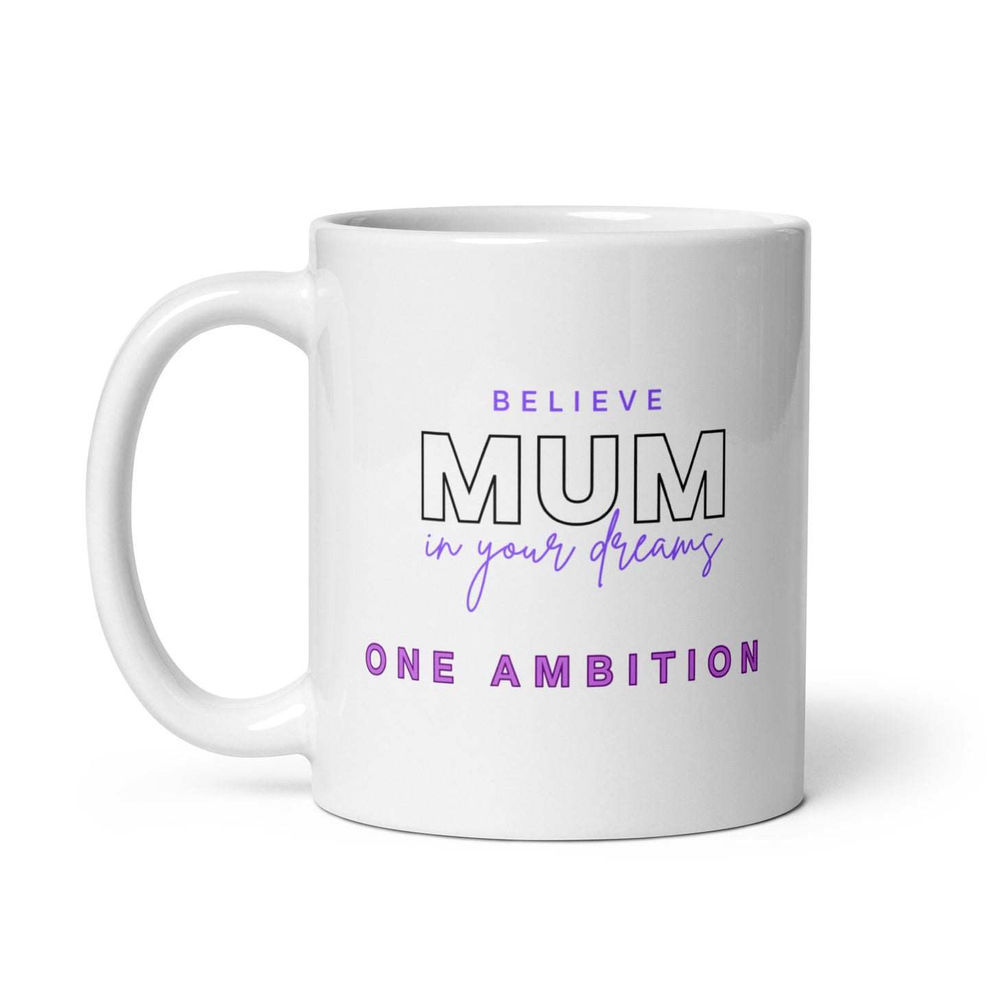 Mug Blanc Brillant MUM