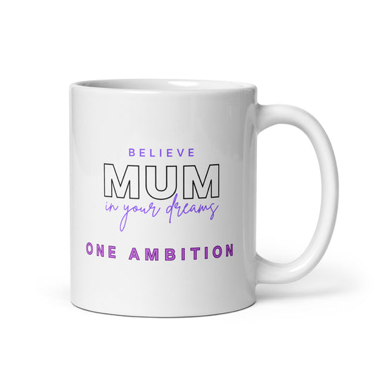 Mug Blanc Brillant MUM